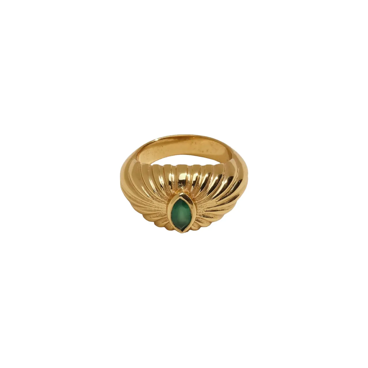 Bague Mum Onyx vert - Ucciani