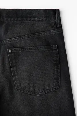 Loose Jeans - Noir denim — photo 4