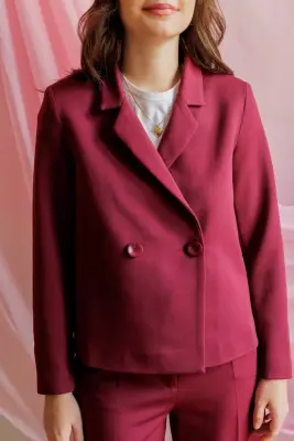 Veste Apolline - cerise — photo 3