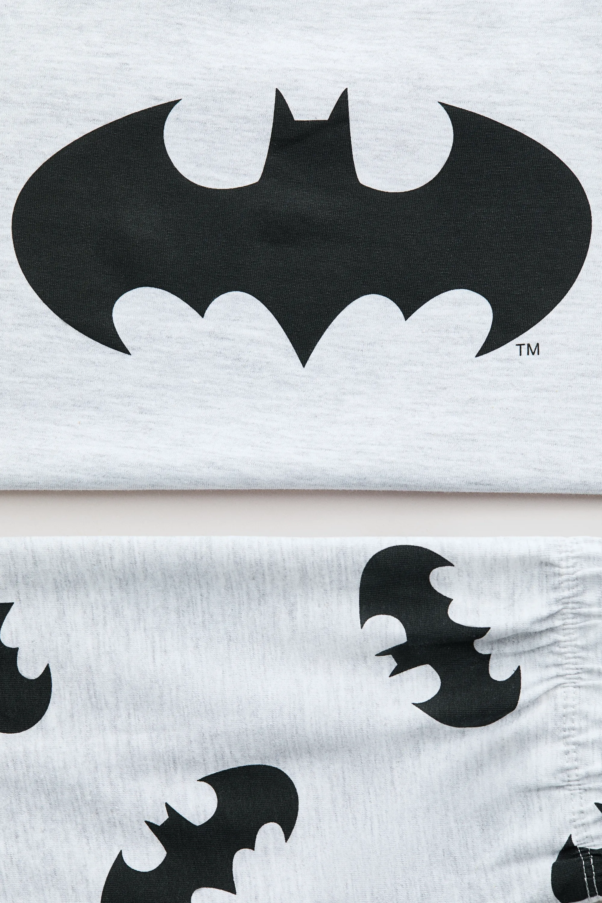 Pyjama imprimé en coton - Gris clair/Batman