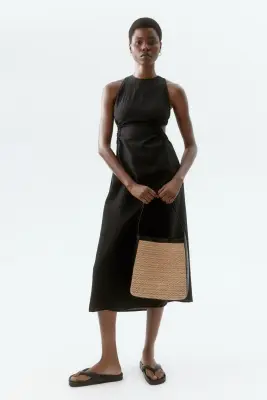 Shoulder bag - Beige/noir — photo 1