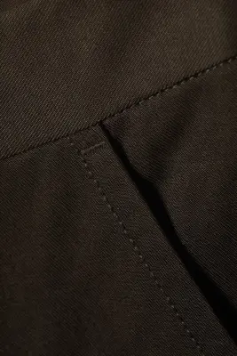Pantalon chino Emil coupe ample - Marron foncé — photo 5