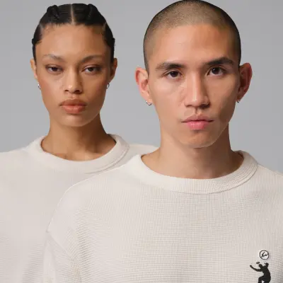 Jordan x Union x Fragment Long Sleeve Thermal Pale Ivory — photo 5