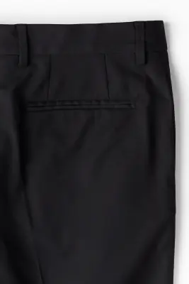 Pantalon de costume Slim Fit - Noir — photo 4