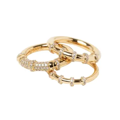 Bague small Oria doré - Sigal — photo 2