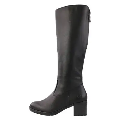 Bottines Remonte D2A71-00 Noires - Lacets Grande Pointure Femme — photo 2