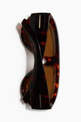 Lunettes de soleil polarisées - Marron/motif écaille de tortue — photo 3