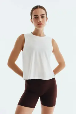 Short cycliste avec poches SoftMove™ - Marron chaud — photo 1