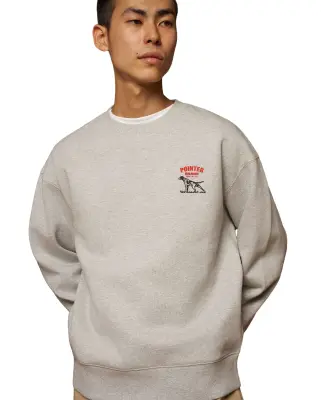 Chest Logo Crewneck Grey Marl — photo 2