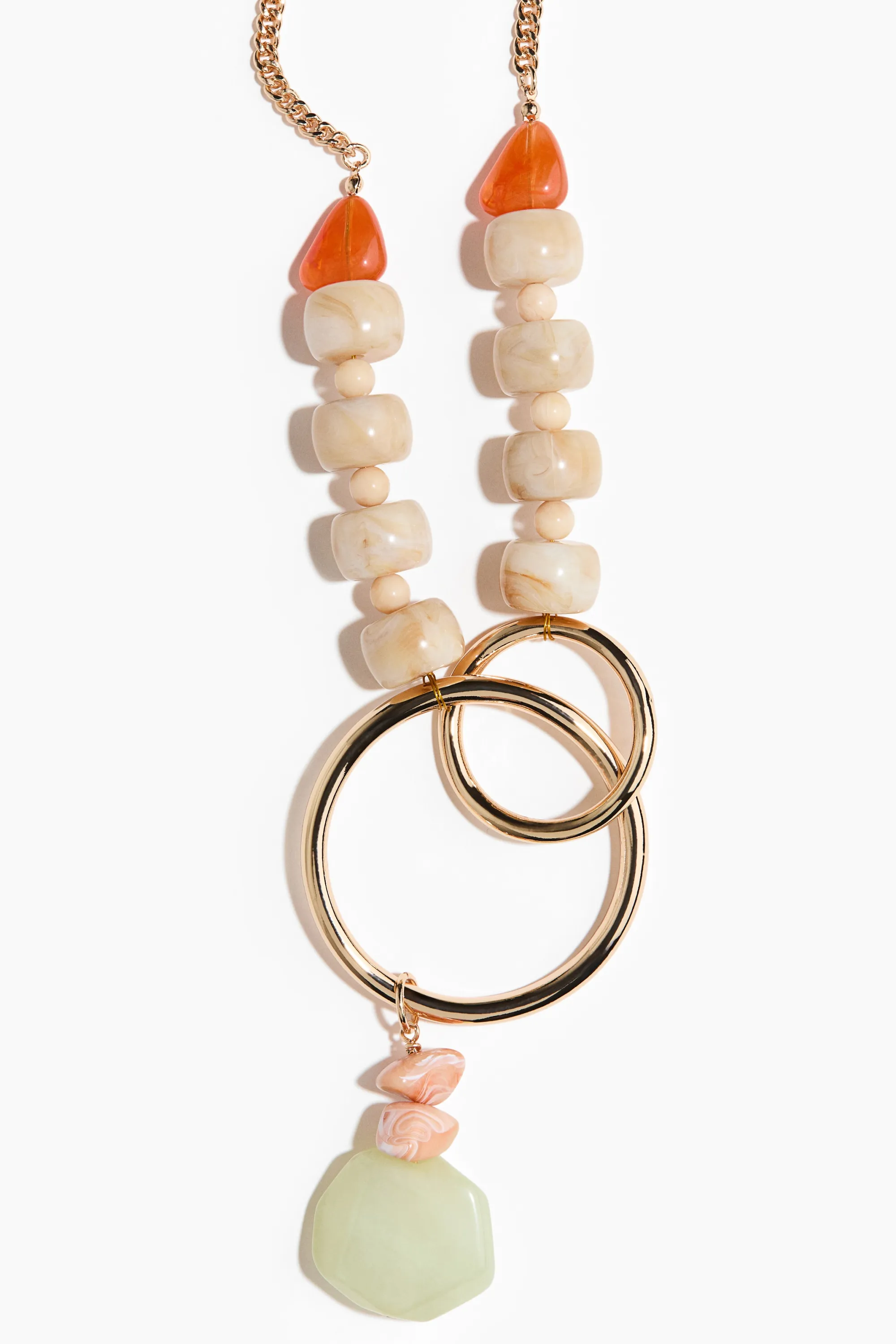 Ceinture chaîne avec perles fantaisie - Doré
