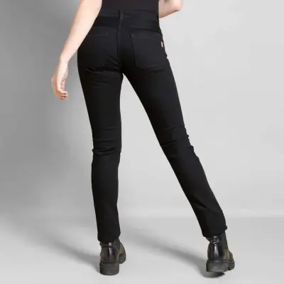 Jeans slim noir taille normale Hélène confort — photo 3