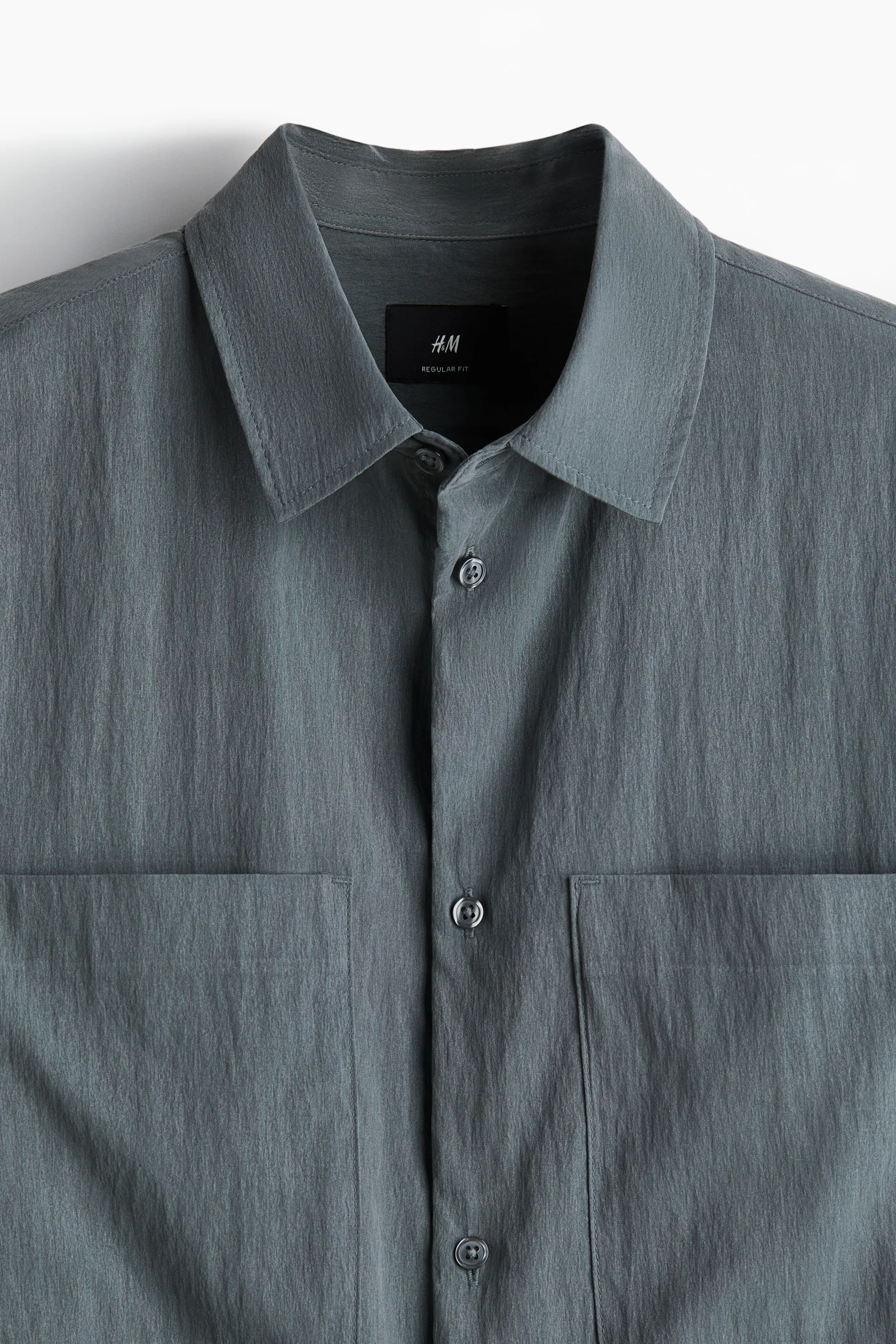 Chemise utility wear Regular Fit - Gris foncé