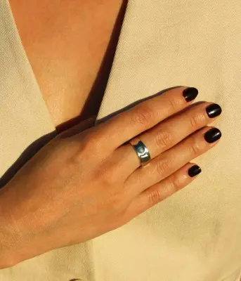 Caprice Paris – Créateur Bague Satis Argent — photo 1
