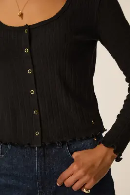 Tee Shirt Zoe Noir — photo 4