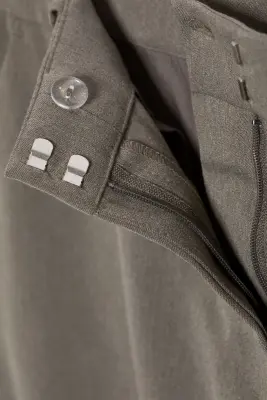 Pantalon habillé Barrel - Taupe foncé — photo 3