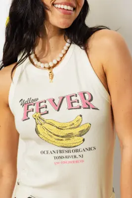Débardeur à message banane — photo 5