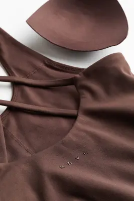 Débardeur de sport SoftMove™ - Moka chocolat — photo 5