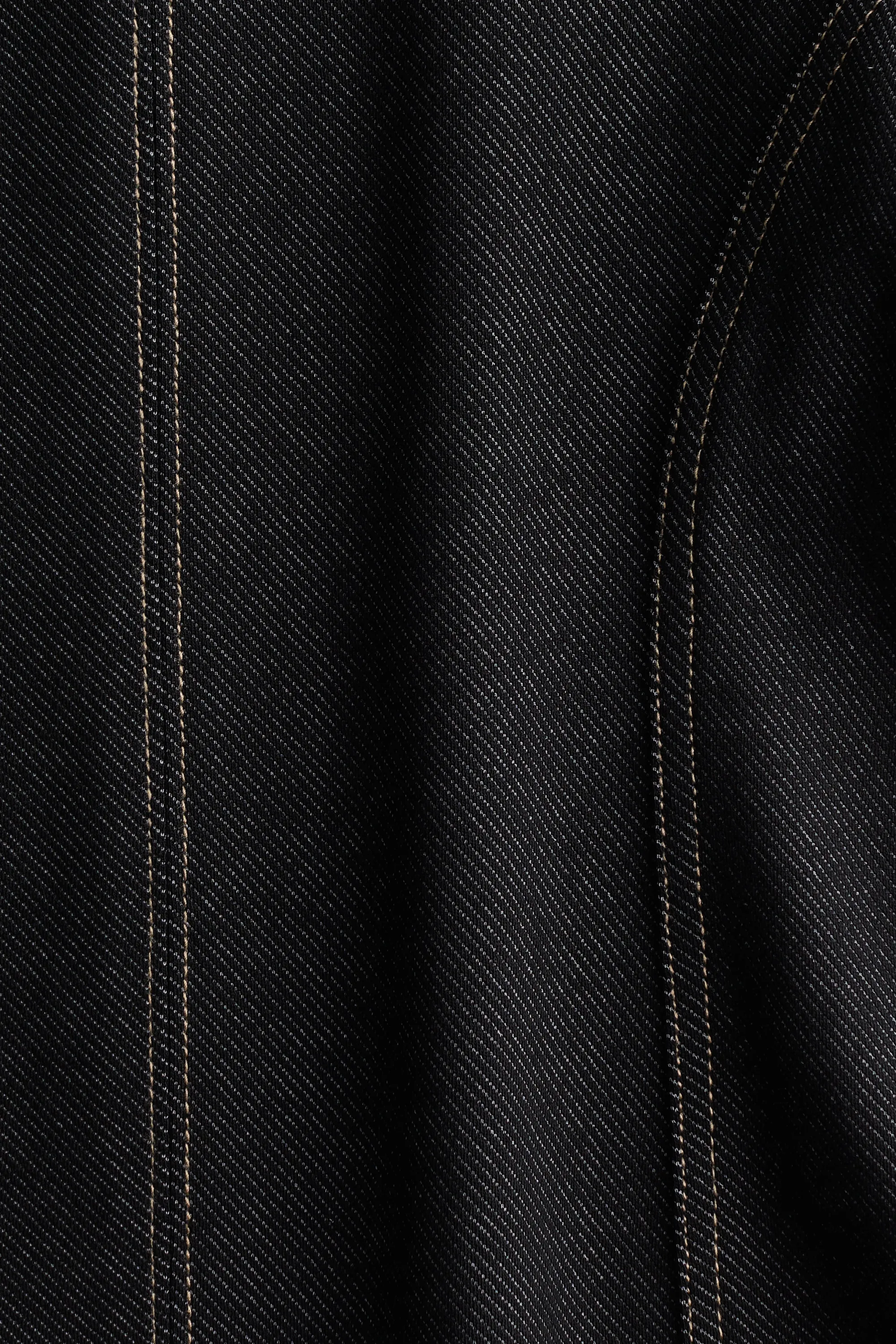 Top façon denim - Gris foncé