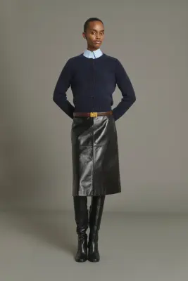 CARDIGAN LYNE NAVY — photo 5