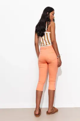 Pantalon capri slim Femme — photo 4
