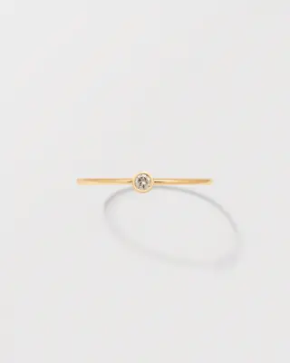 BAGUE GIULIA - Or jaune 18 carats — photo 3