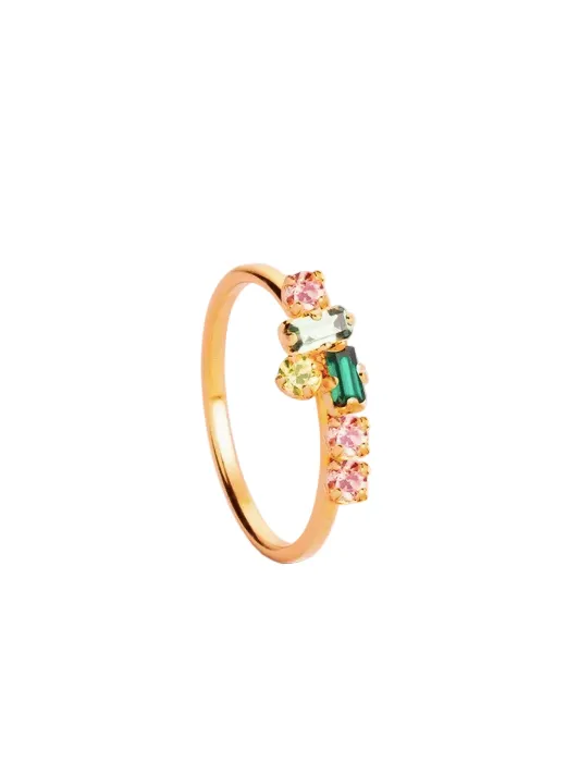 Bague Ulysse Vert Rose