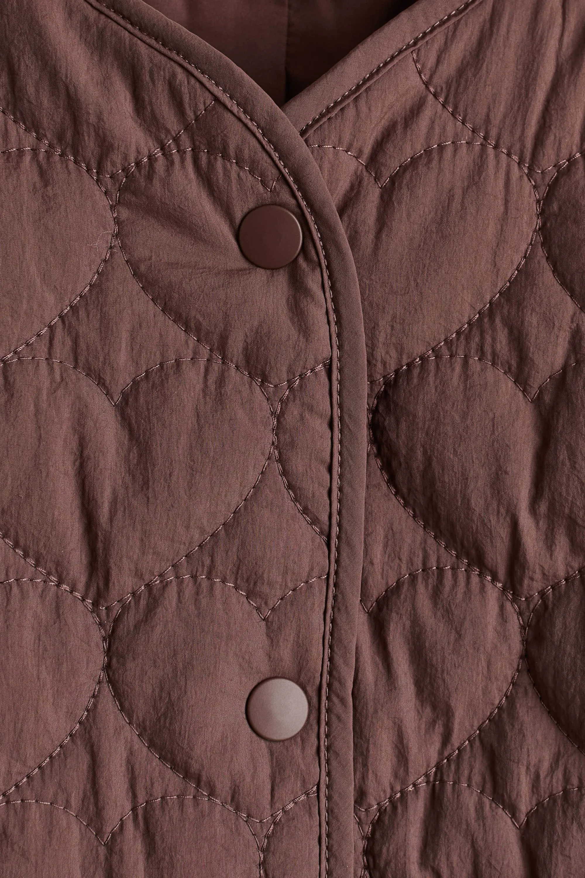 Veste matelassée - Marron