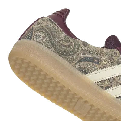 Adidas Samba OG Liberty London Maroon Warm Vanilla — photo 4