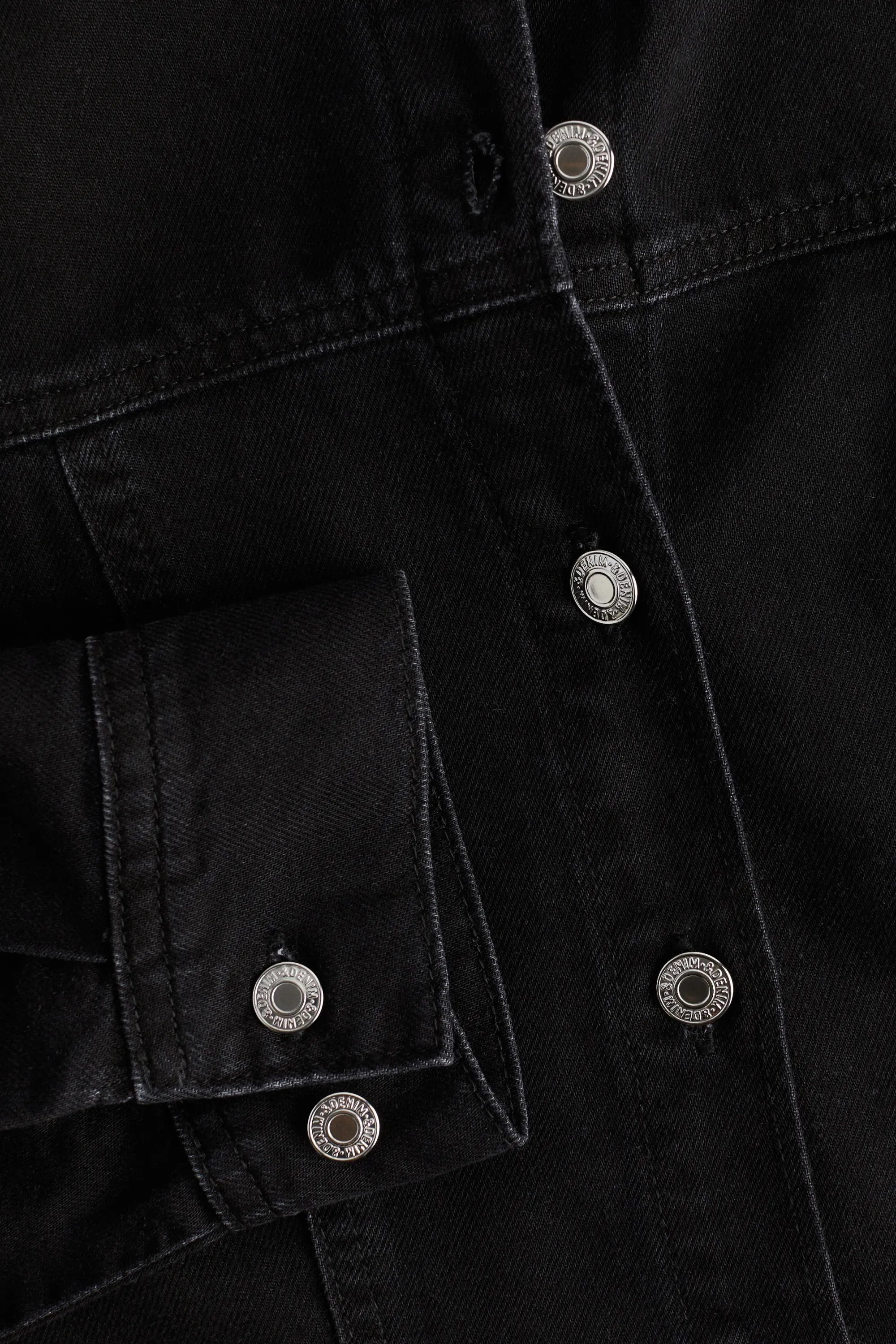 Chemise en denim - Noir