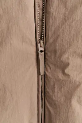 Veste de sport matelassée et déperlante - Beige — photo 5