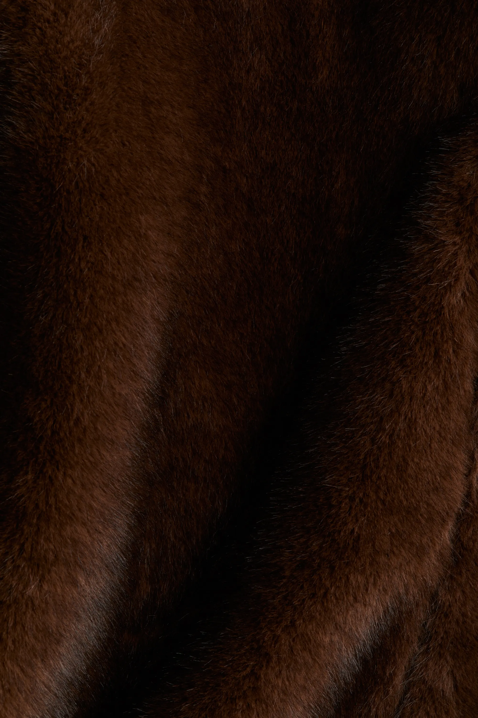 Manteau midi - Marron foncé