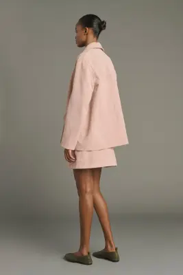 VESTE LORENZO VIEUX ROSE — photo 4