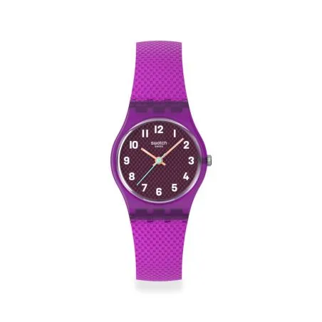 Montre Swatch lady LV122 - MAGENTA WEAVE