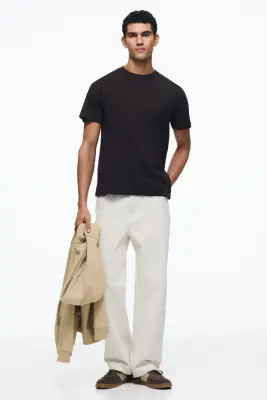 T-shirt Regular Fit - Marron — photo 2
