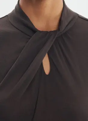 T-shirt en viscose et cachemire — photo 3