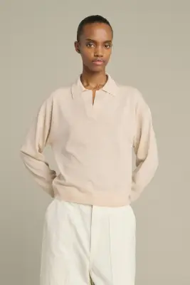 PULL FLEMING ROSE POUDRÉ — photo 3