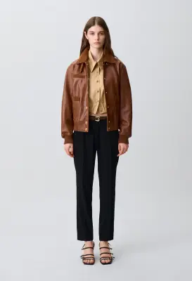 Pantalon tailleur cigarette