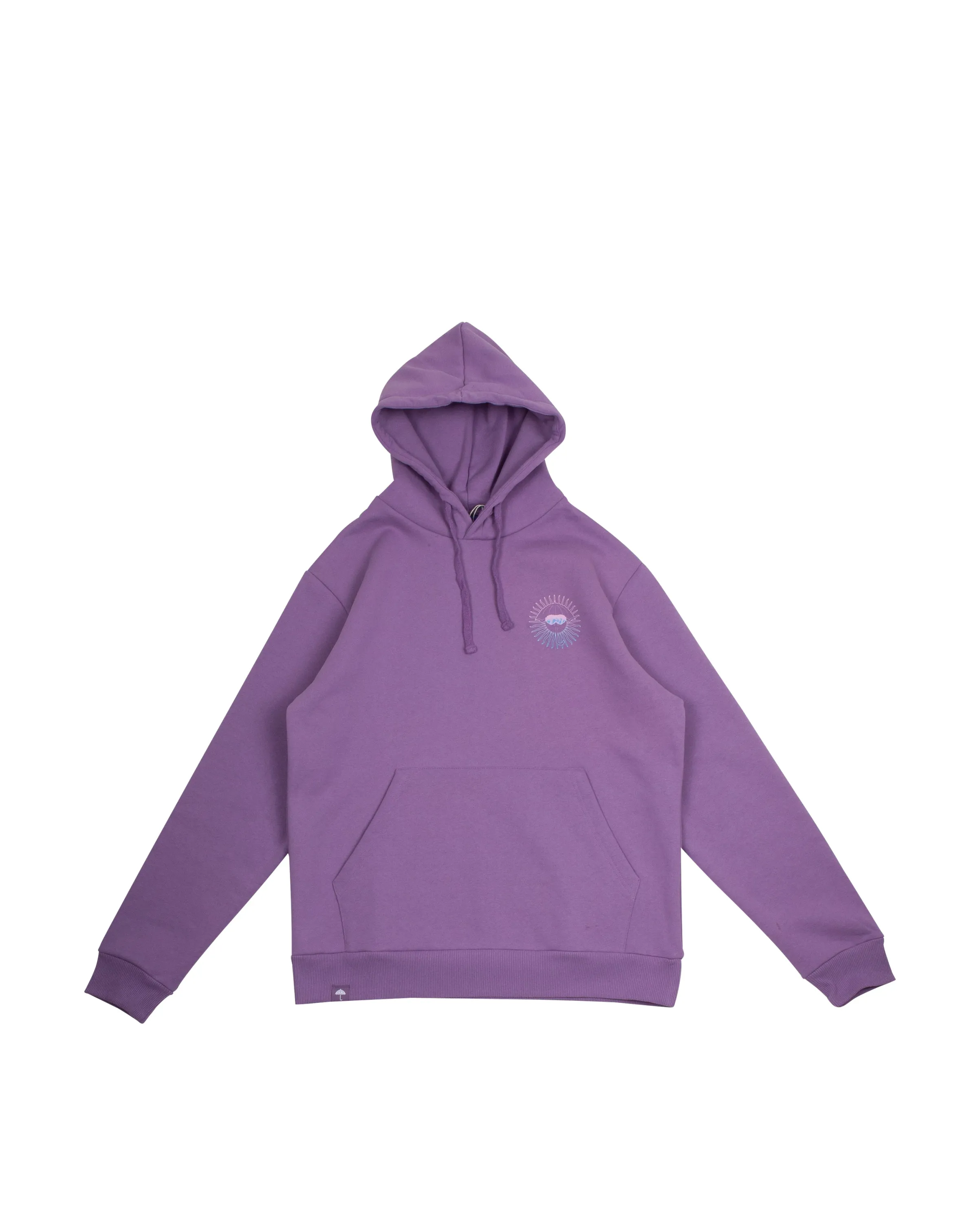 Mask Hoodie Purple