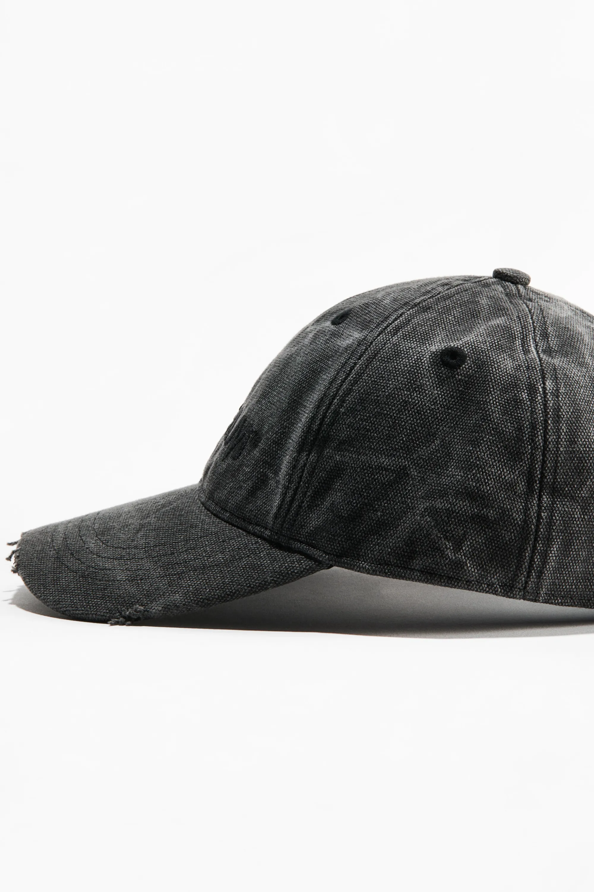 Casquette avec motif brodé - Noir délavé/Scream
