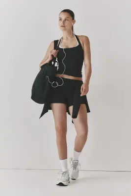 Débardeur de sport dos nu SoftMove™ - Noir — photo 2