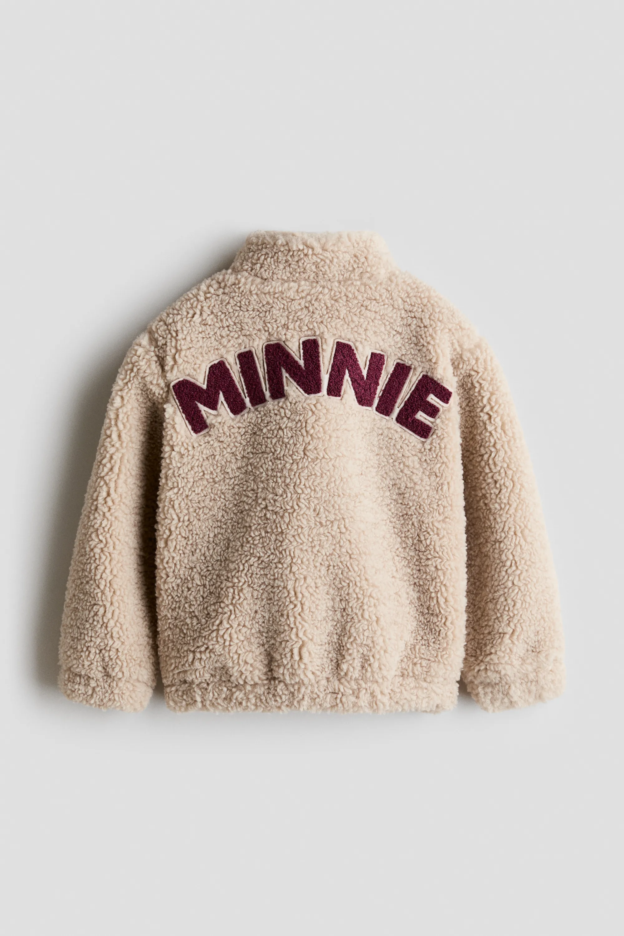 Veste en tissu Teddy bear avec applications - Beige clair/Minnie