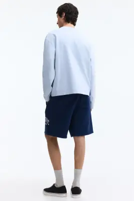 Short Relaxed Fit - Bleu marine/SoHo NYC — photo 2