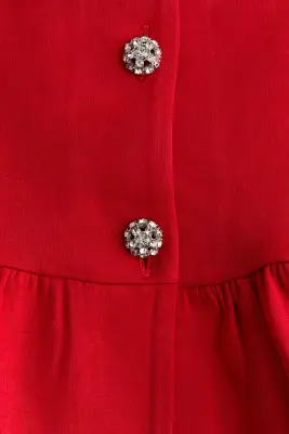 Top péplum - Rouge — photo 2