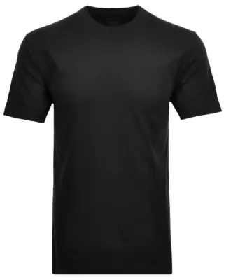 RAGMAN TEE SHIRT COL ROND LOTX2  GRANDE LONGUEUR Noir — photo 2