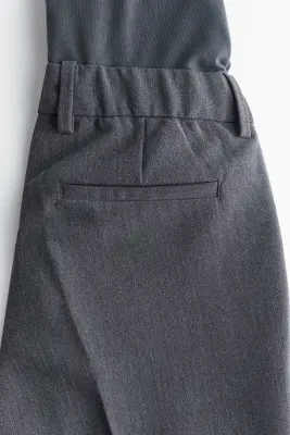 MAMA Pantalon avec fente en bas de jambe - Gris foncé — photo 4