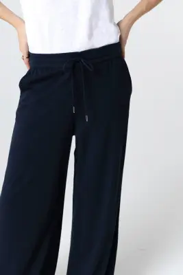 Pantalon Marine en Coton / Lin — photo 5
