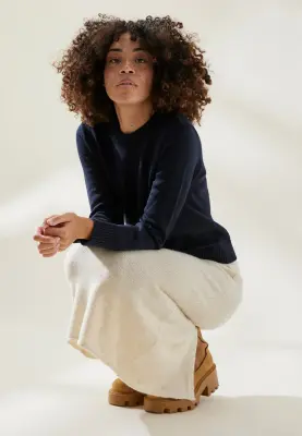 Le pull classique - Bleu électrique