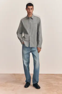 JEAN SIGNATURE REGULAR DROIT - BLEU VINTAGE — photo 2