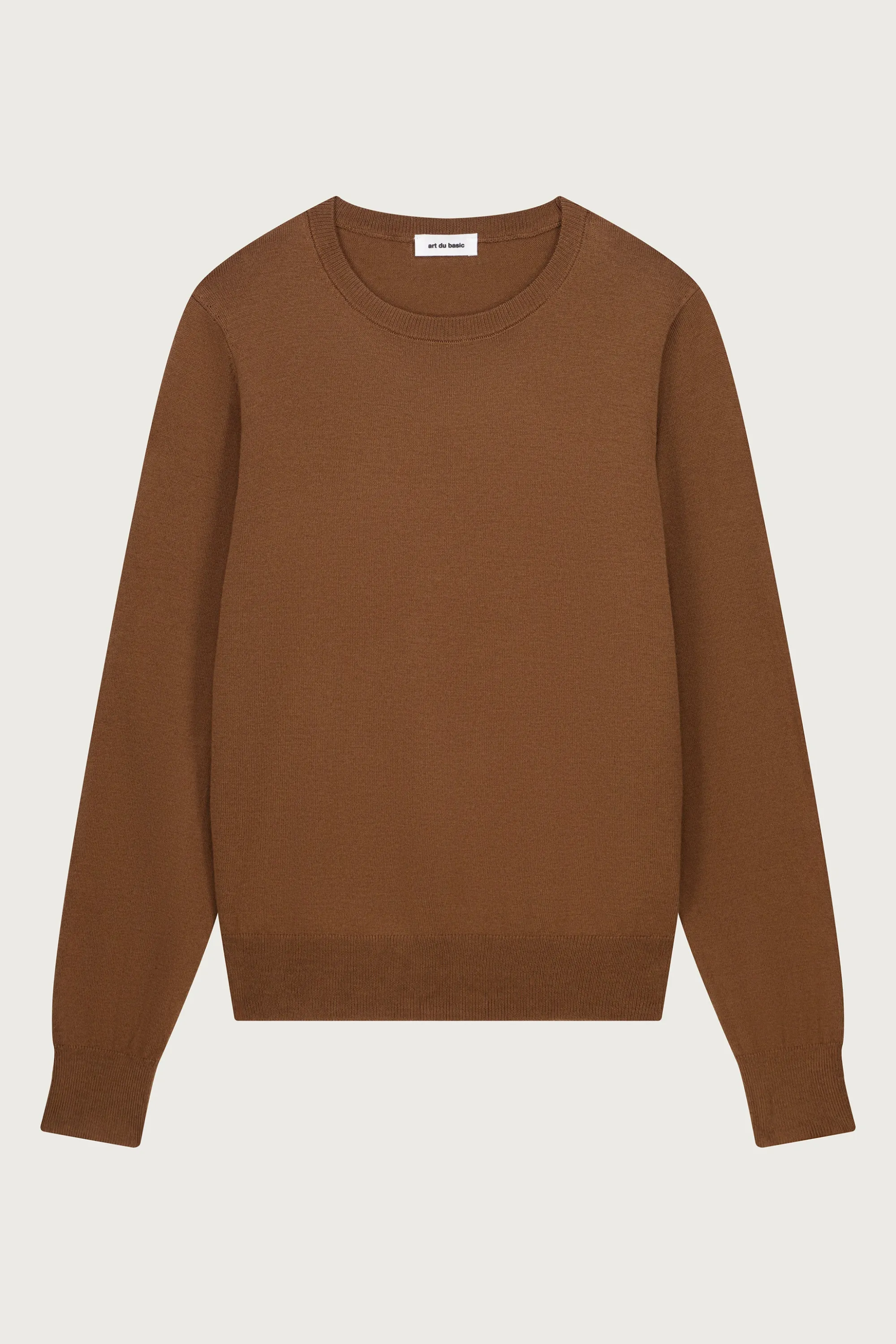 PULL COL ROND MAILLE FINE