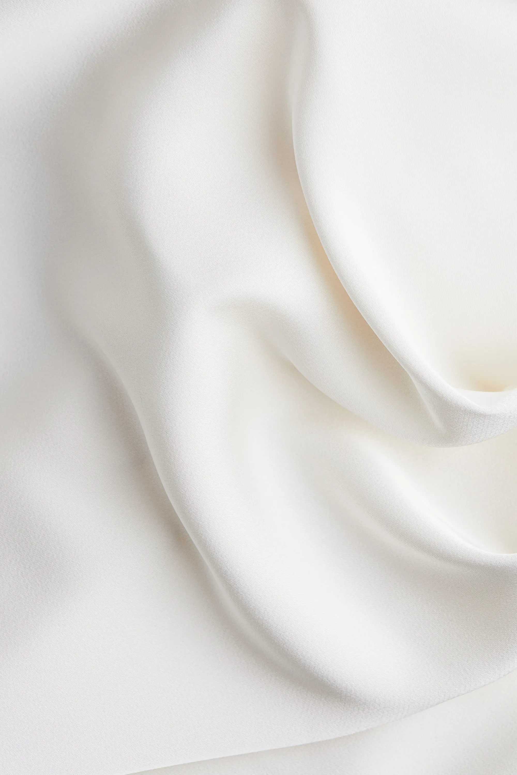Robe maxi avec détail à nouer - Blanc